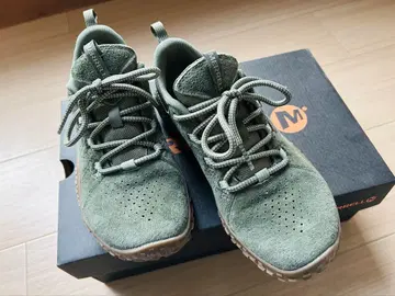 MERRELL 카키 스니커즈 WRAPT