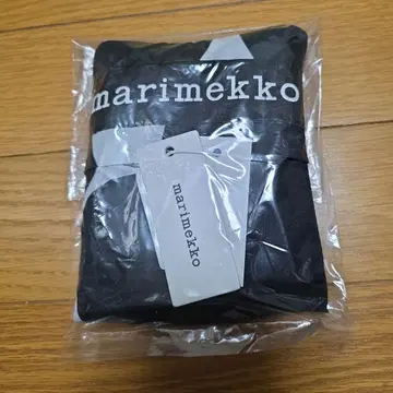 marimekko 꽃무늬 에코백 블랙/화이트