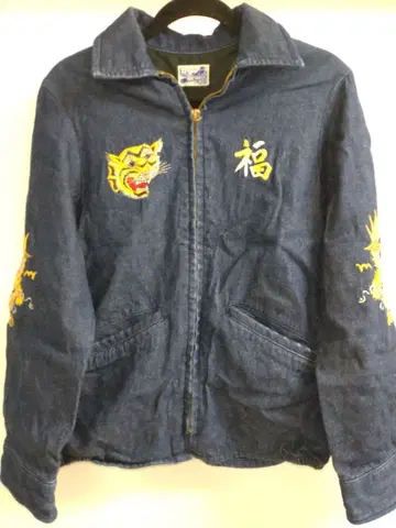 BEAMS 베트남 자켓 데님 인디고