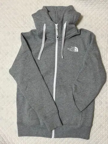 THE NORTH FACE 그레이 풀 집업 후드티