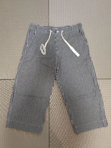 BEAMS BOY 스트라이프 캐주얼 팬츠