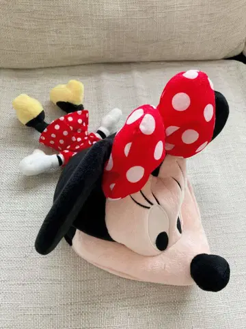 디즈니 미니 마우스 봉제 인형 모자 팬캡 미니