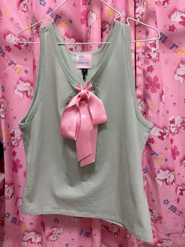 heaven 리본 포함 탱크탑 XL