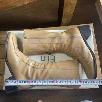 fin 여성용 롱 부츠