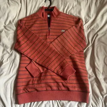 LACOSTE 하프 지퍼 스웨터 사이즈 5