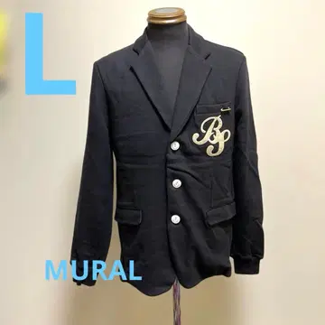 MURAL 맨투맨 블랙 테일러드 자켓
