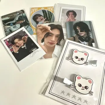현진 카드 세트 지니렛 클립