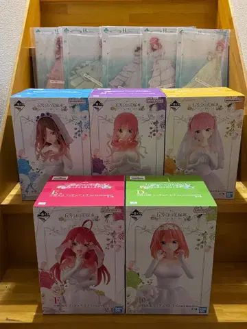 5등분의 신부 제일복권 피규어 이치카 니노 미쿠 요츠바 이츠키