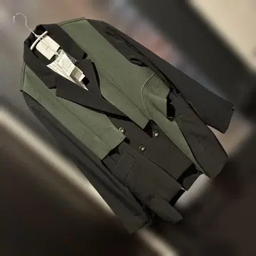 un3d. 니트 도킹 자켓