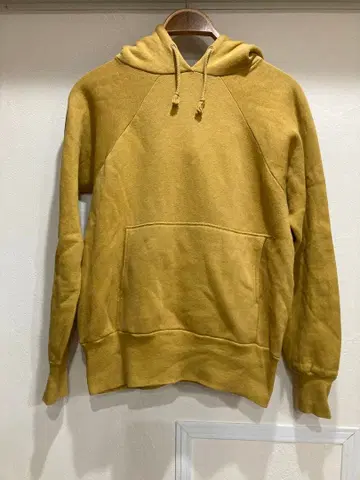 새상품급 60s Healthknit 빈티지 후드 맨투맨 M 겨자