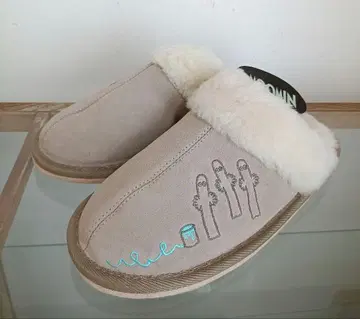 무민 겨울용 슬리퍼 새상품 보아 무스탕 퍼