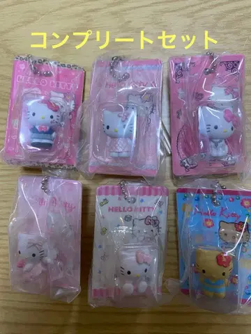 HELLO KITTY 패키지 미니어처 컬렉션 전 6종 세트