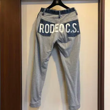 RODEO C.S. 스트레이트 데님 그레이