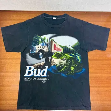 Budweiser 버드와이저 티셔츠 구제 의류 '90년대 빈티지