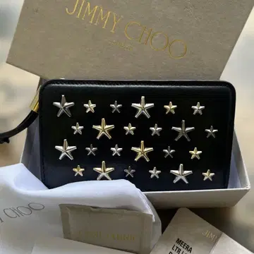 지미추 미라 블랙/메탈릭 믹스