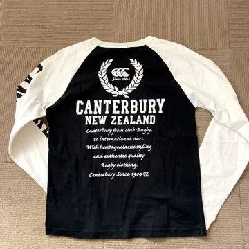 고품질! CANTERBURY 긴팔 T셔츠 캔터베리 럭비