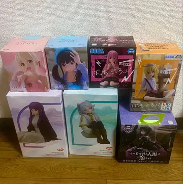 애니메이션 캐릭터 피규어 7개 세트