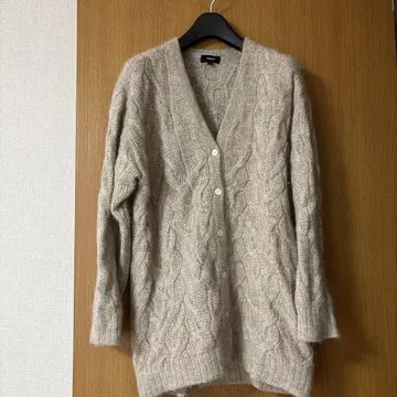 띠어리 가디건 베이지