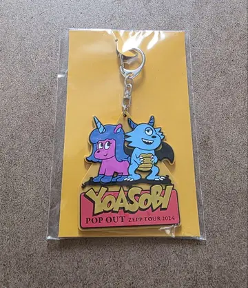 YOASOBI POP OUT ZEPP TOUR 2024 러버 키체인