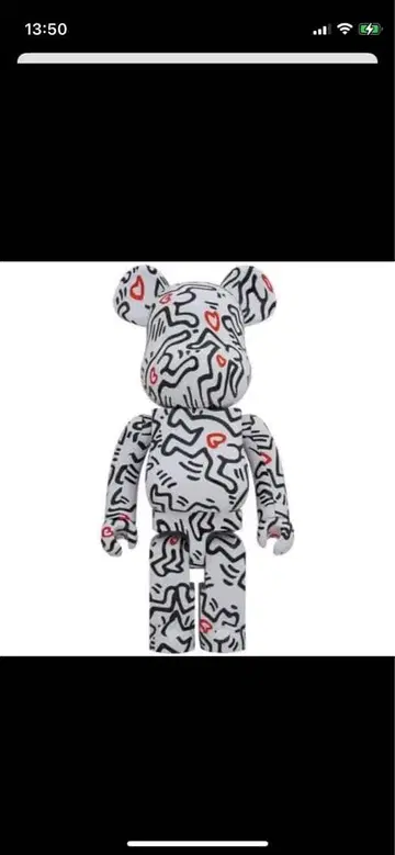[영수증 포함] BE@RBRICK KEITH HARING #8 1000%