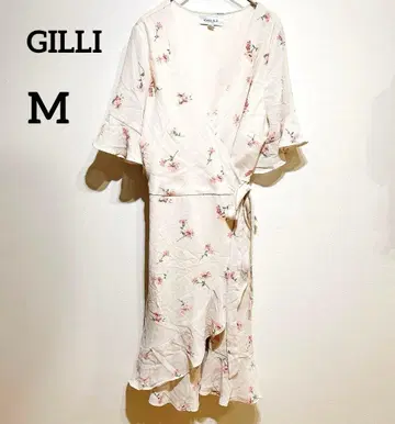GILLI [ M ] 꽃무늬 랩 원피스 원피스 티셔츠