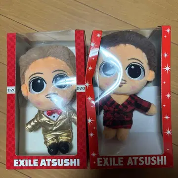 EXILE ATSUSHI 봉제 인형 2체 세트
