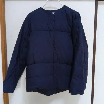UNIQLO 유니클로 씨 라이트 다운 자켓 S 네이비