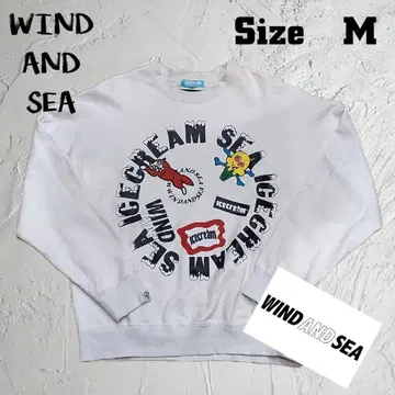 [레어] WIND AND SEA x Icecream 콜라보 맨투맨