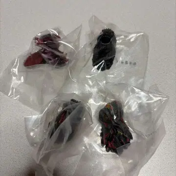제일복권 고질라 몬스터 헤드 마그넷 컴프 4개 세트