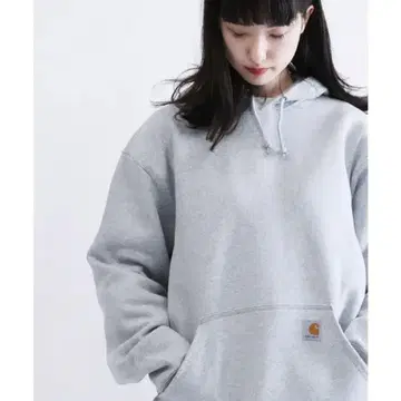Carhartt 그레이 후디