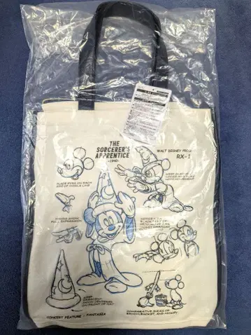 [ 새상품/미사용 ] TDR 디즈니 미키 토트백