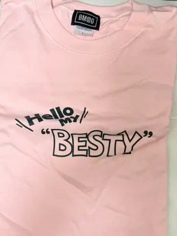 Hello my BESTY 핑크 티셔츠 BE:FIRST