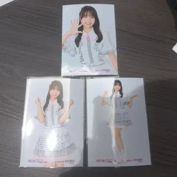 HKT48 시부이 미나 반팔 천사 회장 브로마이드