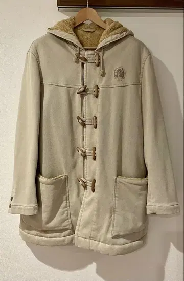 파파스 더플 코트 베이지