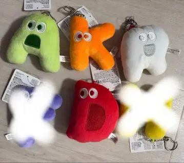 알파벳 키링 DAISO Snow Man