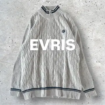 [새상품급] EVRIS 써니 하프 지퍼 니트 시게모리 사토미 착용 상품