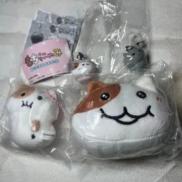 모치냐미 봉제 인형 마스코트 페이스 마스코트 메지루시 액세서리