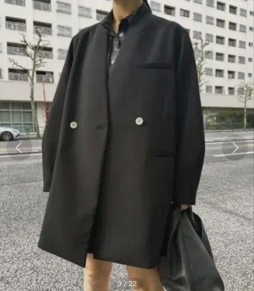 2WAY 아치 슬리브 재킷