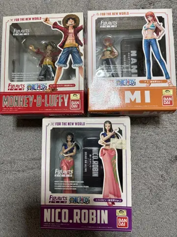 Figuarts ZERO 루피 나미 로빈 3종 세트