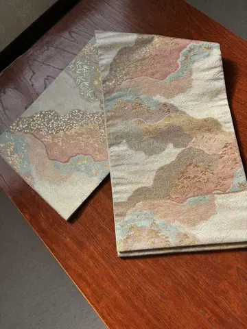 여성 일본 의류 오비 (리버시블)