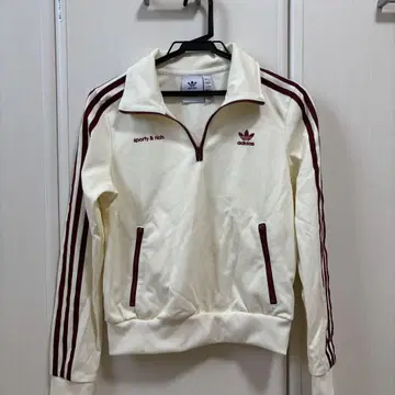 adidas sporty & rich 저지 M 크림