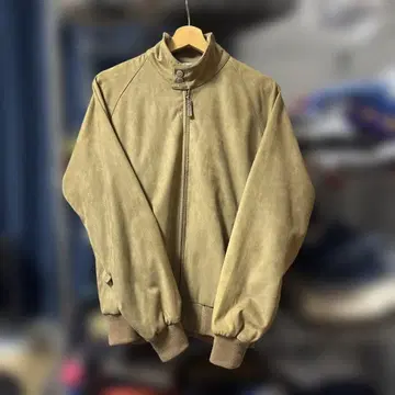 Design Jacket 스윙탑 해링턴 재킷 스웨이드풍