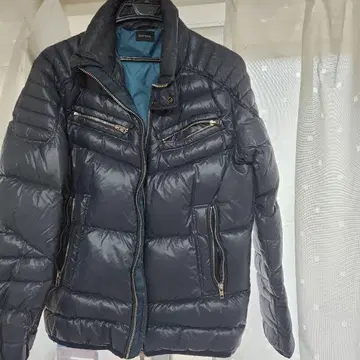 다운 자켓 네이비 90% 다운