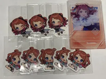 학마스 하나미 사키 스티커 사진 아크릴 스탠드