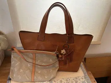 겐텐 아머노 M 와쿠와쿠 참 부착 이너 백