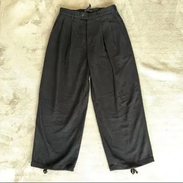 ENGINEERED GARMENTS 블랙 와이드 팬츠 S