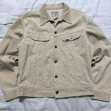 90s Lee 웨스 터너 코듀로이 트래커 자켓 L 베이지