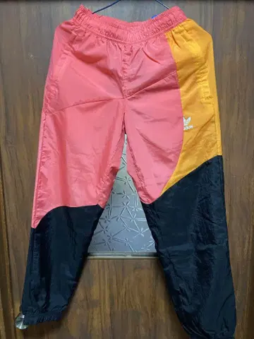 adidas 컬러 블록 멀티 나일론 팬츠