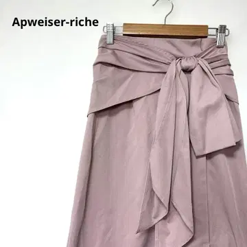 Apweiser-riche 리본 랩스커트 0