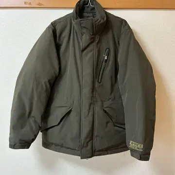 AVIREX 다운 자켓 카키 L 사이즈